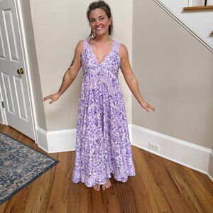 Floral Dress with lace